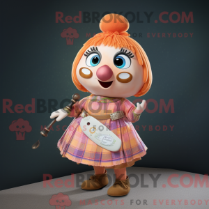 Peach Sækkepibe maskot...
