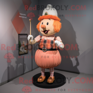 Peach Sækkepibe maskot...