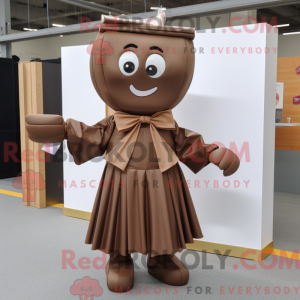 Tan Chocolate Bar maskot...