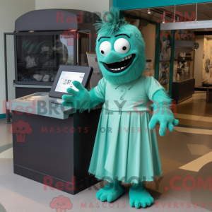 Blauwgroen Frankenstein...