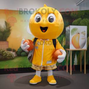 Citrongul mandarin maskot...