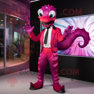 Magenta Hydra mascotte...