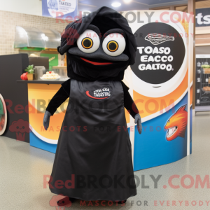 Postava maskota Black Fish...