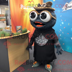 Disfraz de mascota de Black...