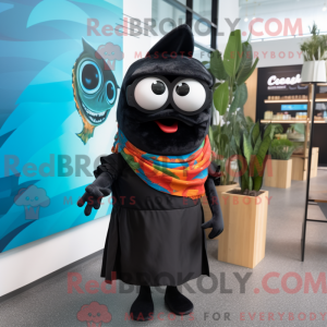 Personaggio mascotte Black...