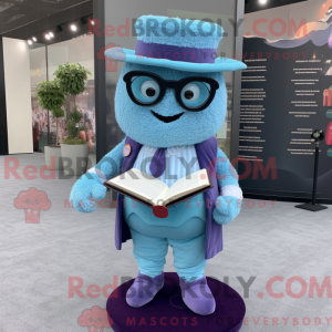 Sky Blue Raspberry mascotte...