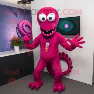 Magenta Hydra mascotte...