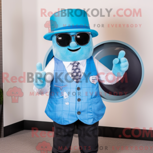 Sky Blue Raspberry mascotte...