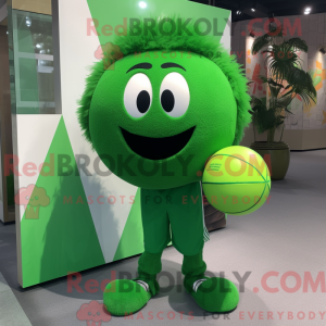 Groen handbalbal...