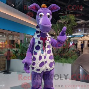 Paarse giraffe...