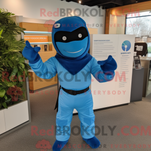 Personaggio mascotte Blue...
