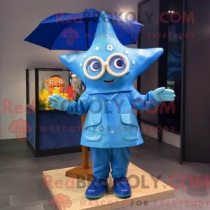Blauwe zeester...