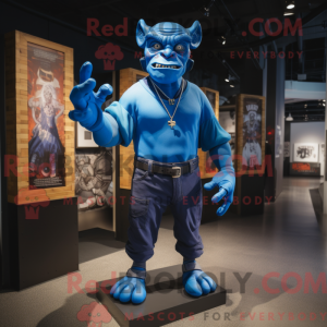 Personaggio mascotte Blue...