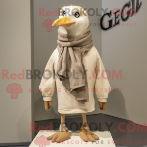 Máscara Beige Gull com...