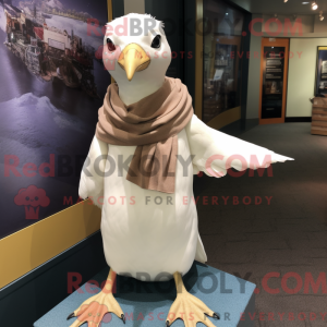 Maskotka Beige Gull...