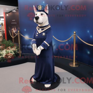 Postava maskota Navy Dog...