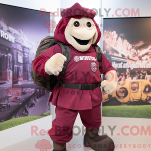 Costume de mascotte Maroon...