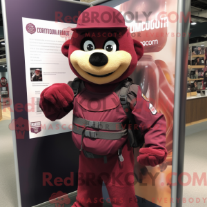 Disfraz de mascota Maroon...
