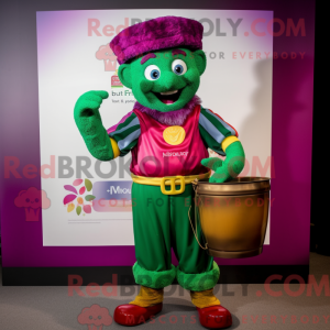 Magenta Pot Of Gold maskot...