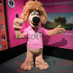Disfraz de mascota de Pink...
