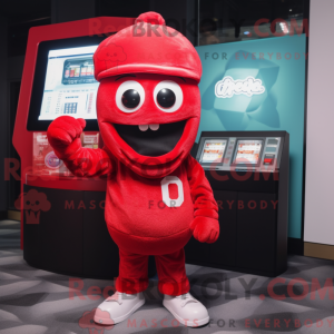 Red Candy Box maskot...