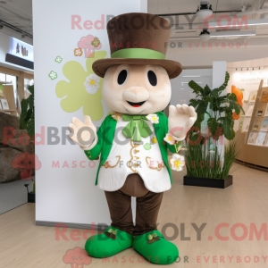 Costume mascotte de trèfle...