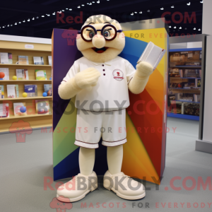 Cream Juggle mascot costume...
