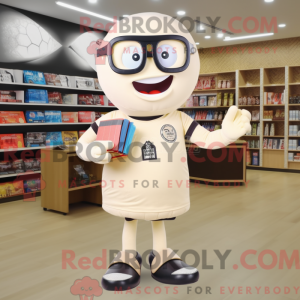 Cream Juggle maskot kostume...