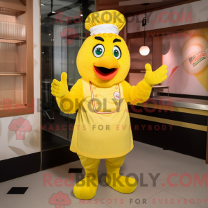 Disfraz de mascota de pollo...