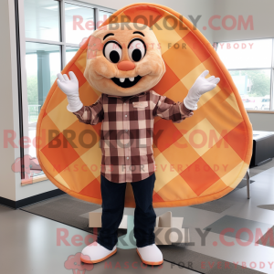 Postava maskota Peach Pizza...