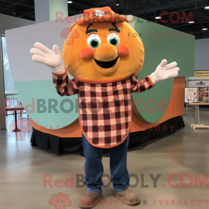 Costume de mascotte Peach...