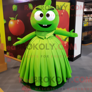 Gront eple-maskotkostyme...