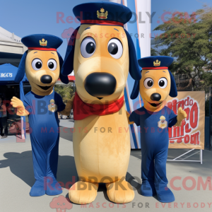 Navy Hot Dogs Maskottchen...