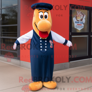 Navy Hot Dogs Maskottchen...