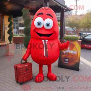 Red Shakshuka mascot...