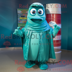Teal Soda Can...