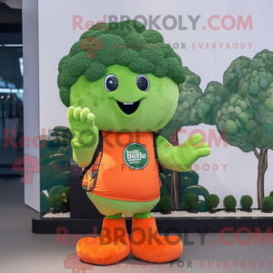 Orange Broccoli mascot...