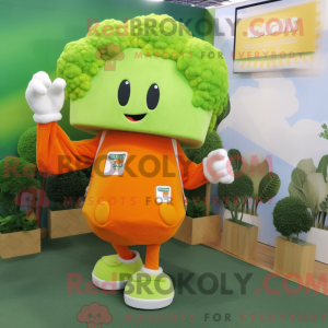 Postava maskota Orange...