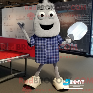Zilveren pingpongtafel...