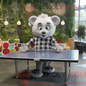 Sølv bordtennisbord...