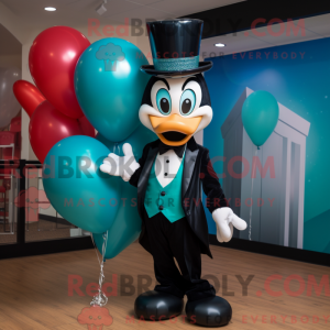 Figura de máscara de balão...
