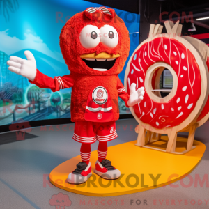 Red Bagels Maskottchen...