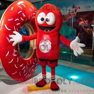 Red Bagels Maskottchen...