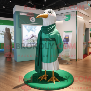 Green Seagull maskot...