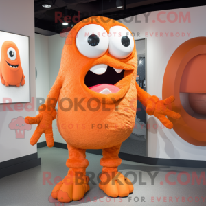 Postava maskota Orange...