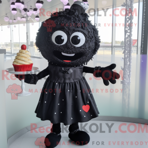 Black Cupcake mascot...