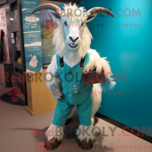 Turkis Angora geit maskot...