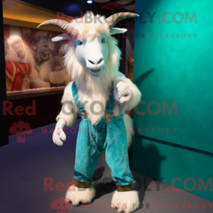 Turkis angora geit maskot...
