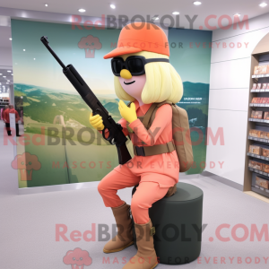 Personaggio mascotte Peach...