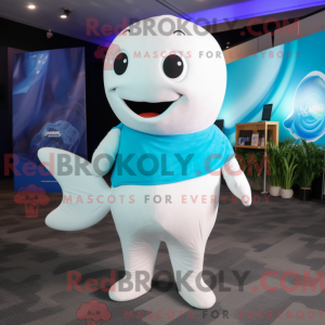 Cyan Beluga Whale...